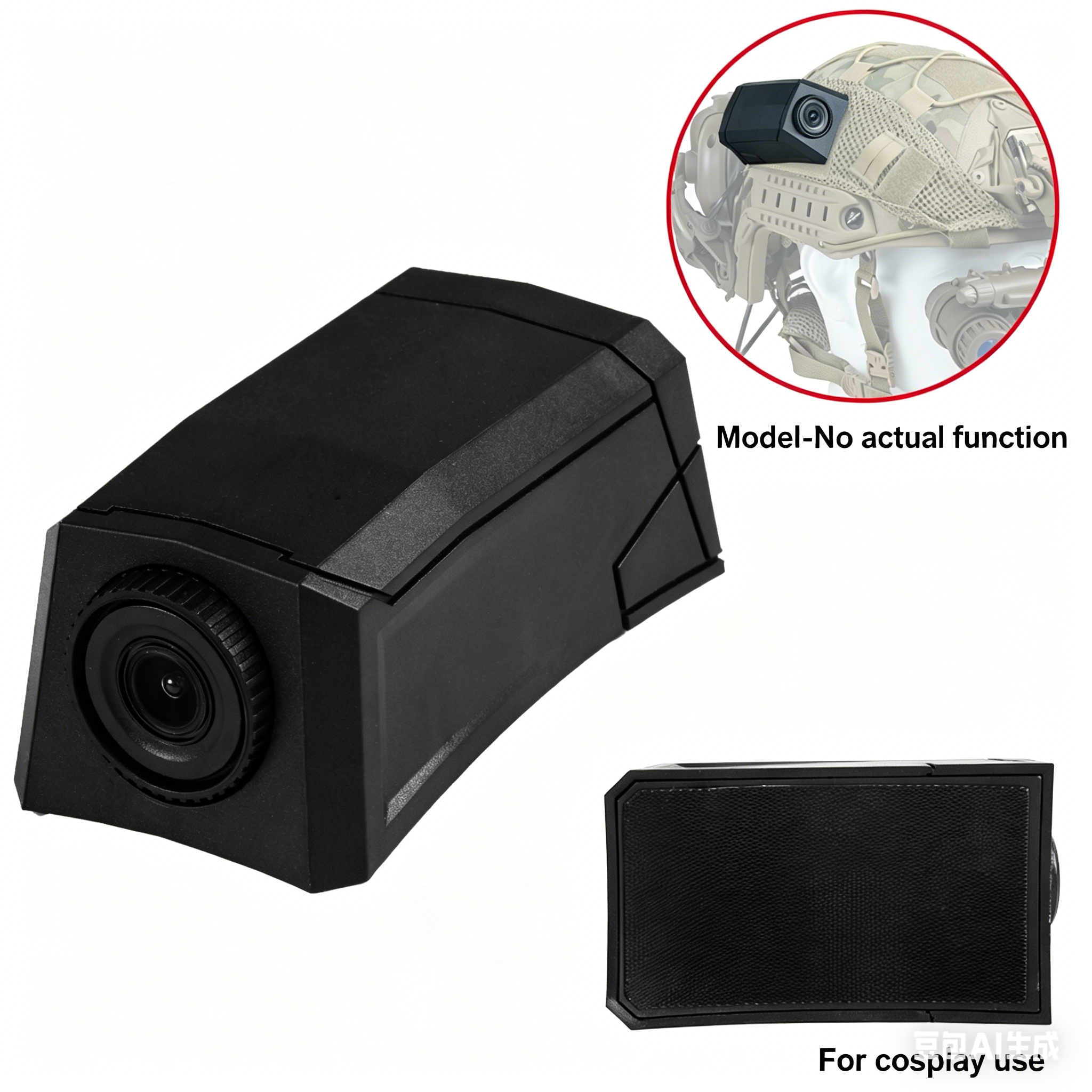 Cosplay Prop - BOOIU Tactical Photography Head Model Non-Functional