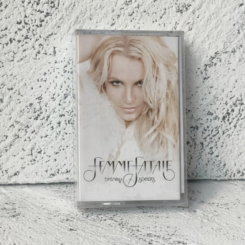 Cosplay Prop - Retro Britney Spears Music Magnetic Tape