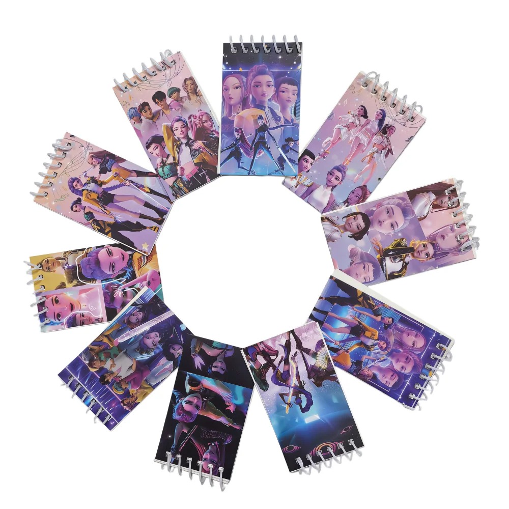Cosplay Prop Book - 2026 10pcs Mini Notebook Set 24