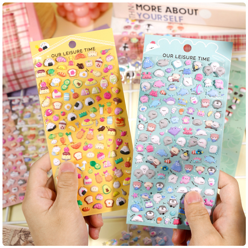 6 Sheets 3D Mini Cute Animal J - Eva Foam Sheet ulasan dan harga