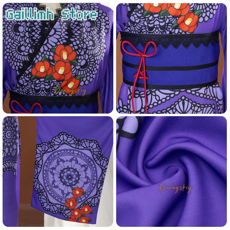 Aikatsu! Yurika Toudou Yukata  - Cosplay Prop Patterns ulasan dan harga
