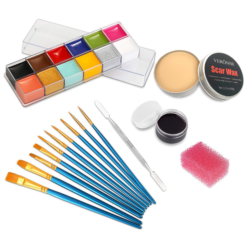 SFX Makeup Kit 20 Colors Face  - Body Paint Sfx ulasan dan harga