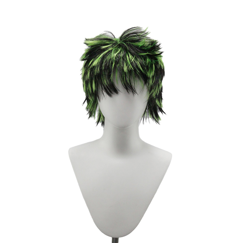 Black Red Afro Wig 11inch Butt - Wig Fiber Net ulasan dan harga