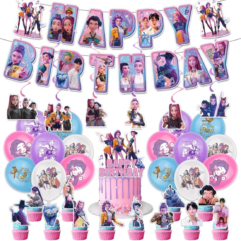 Hot K-Pop Birthday Party Suppl - Cosplay Prop Kit ulasan dan harga