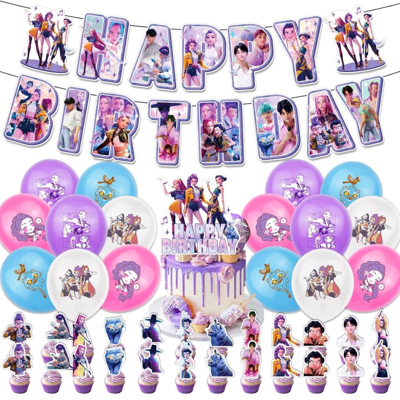 Hot K-Pop Birthday Party Suppl - Cosplay Prop Kit ulasan dan harga