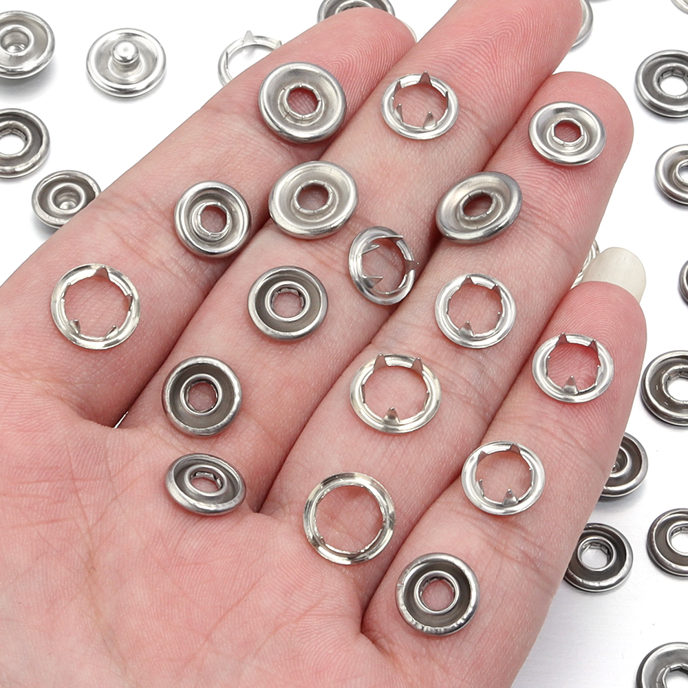 SAUVOO 50sets Iron Snap Button - Snap Fastener Set ulasan dan harga