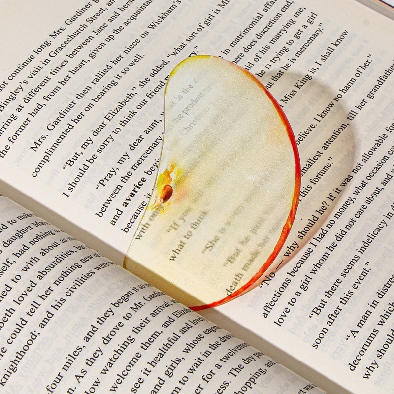Cuteart Fruit Shaped Bookmark  - Cosplay Prop Book ulasan dan harga
