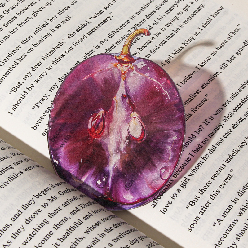 Cuteart Fruit Shaped Bookmark  - Cosplay Prop Book ulasan dan harga