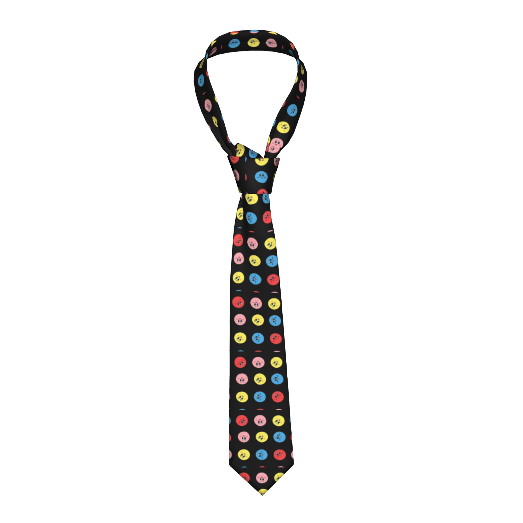 Rolling Kirby Pattern Neckties - Cosplay Prop Patterns ulasan dan harga