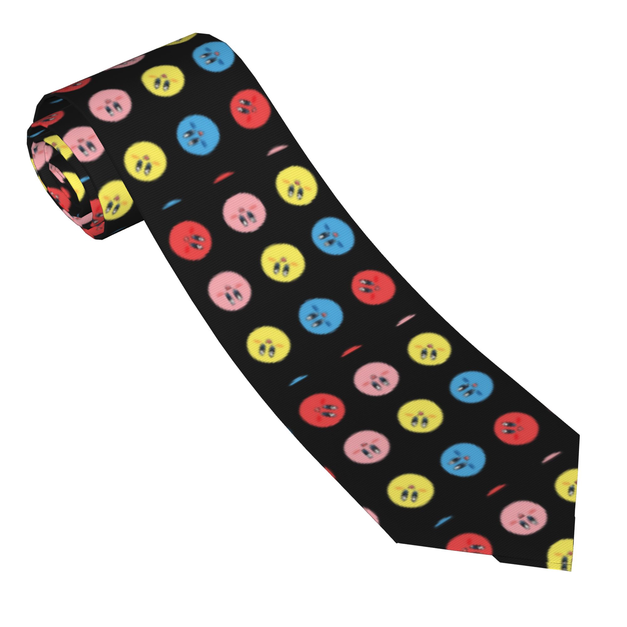 Rolling Kirby Pattern Neckties - Cosplay Prop Patterns ulasan dan harga