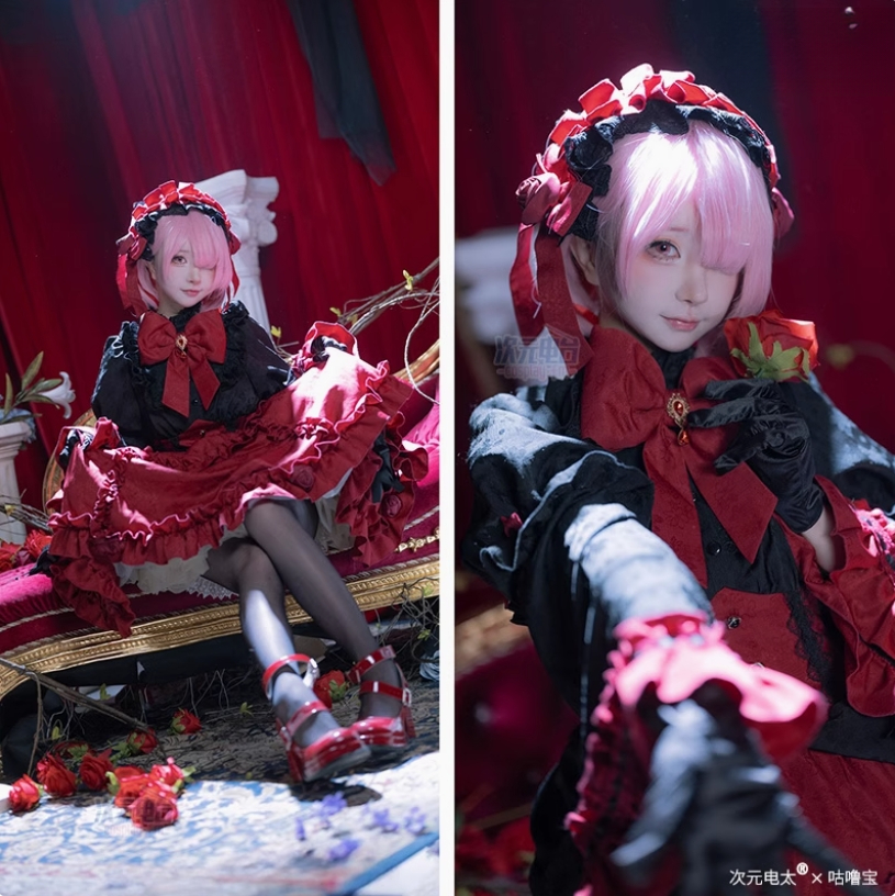 Maid Uniform Anime Re:Zer Ram  - Cosplay Prop Kit ulasan dan harga