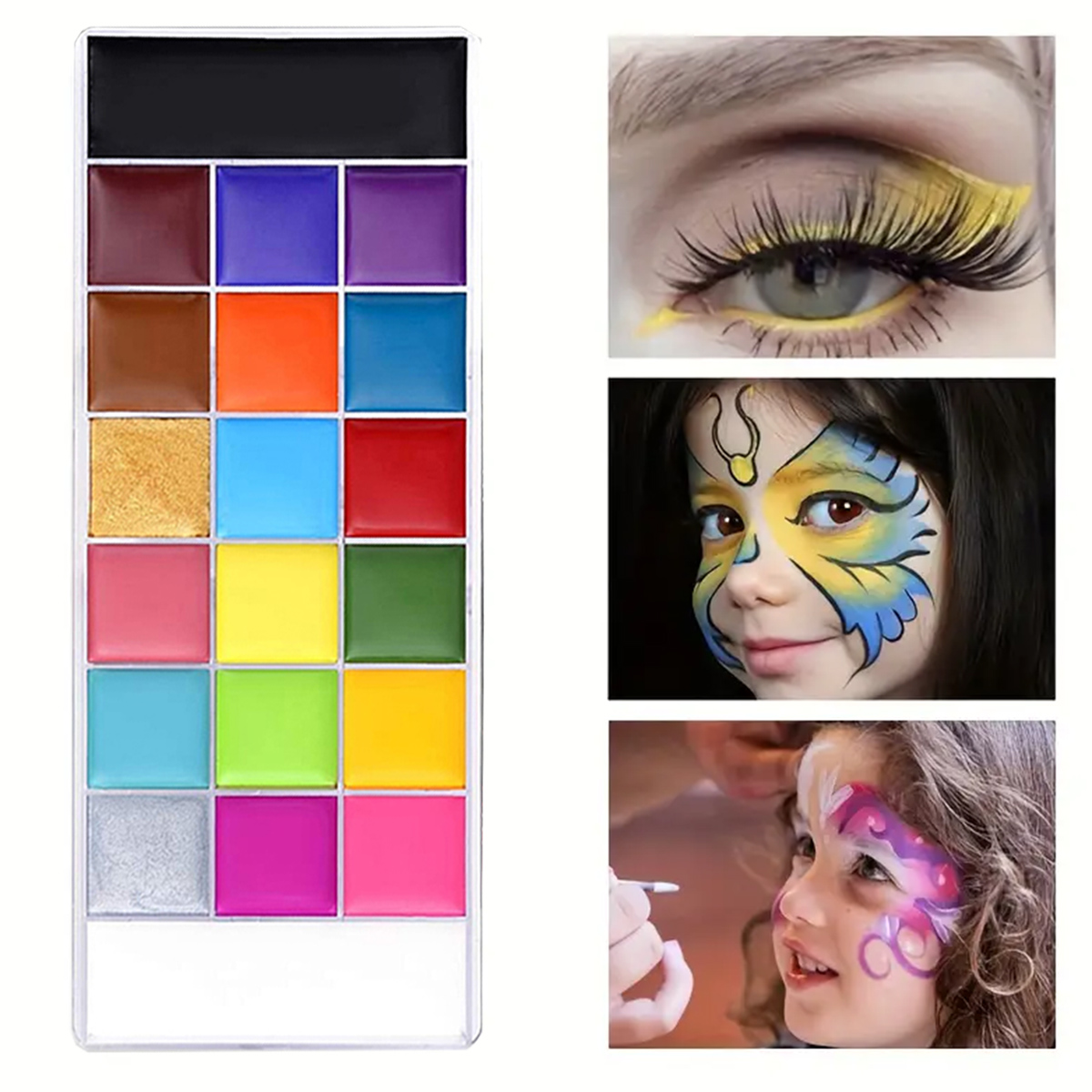 20 Colors Professional Face Pa - Cosplay Prop Paint ulasan dan harga