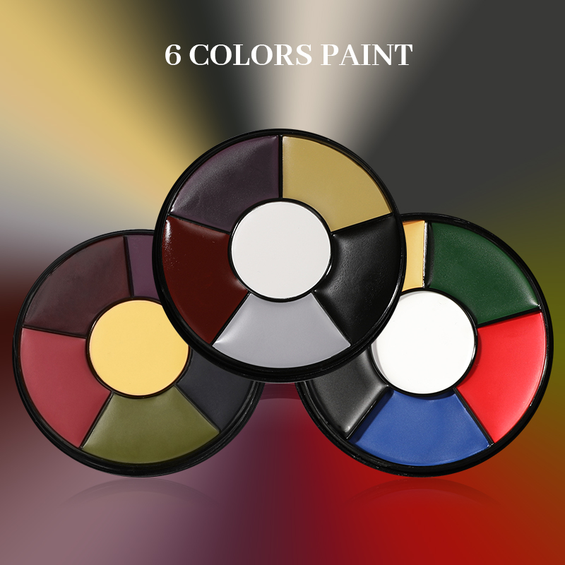 6 Color Oil Face Paint palette - Body Paint Sfx ulasan dan harga