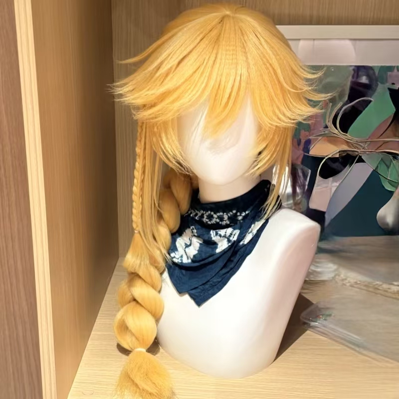 Anime Applejack Cosplay Wig Go - Wig Fiber Net ulasan dan harga