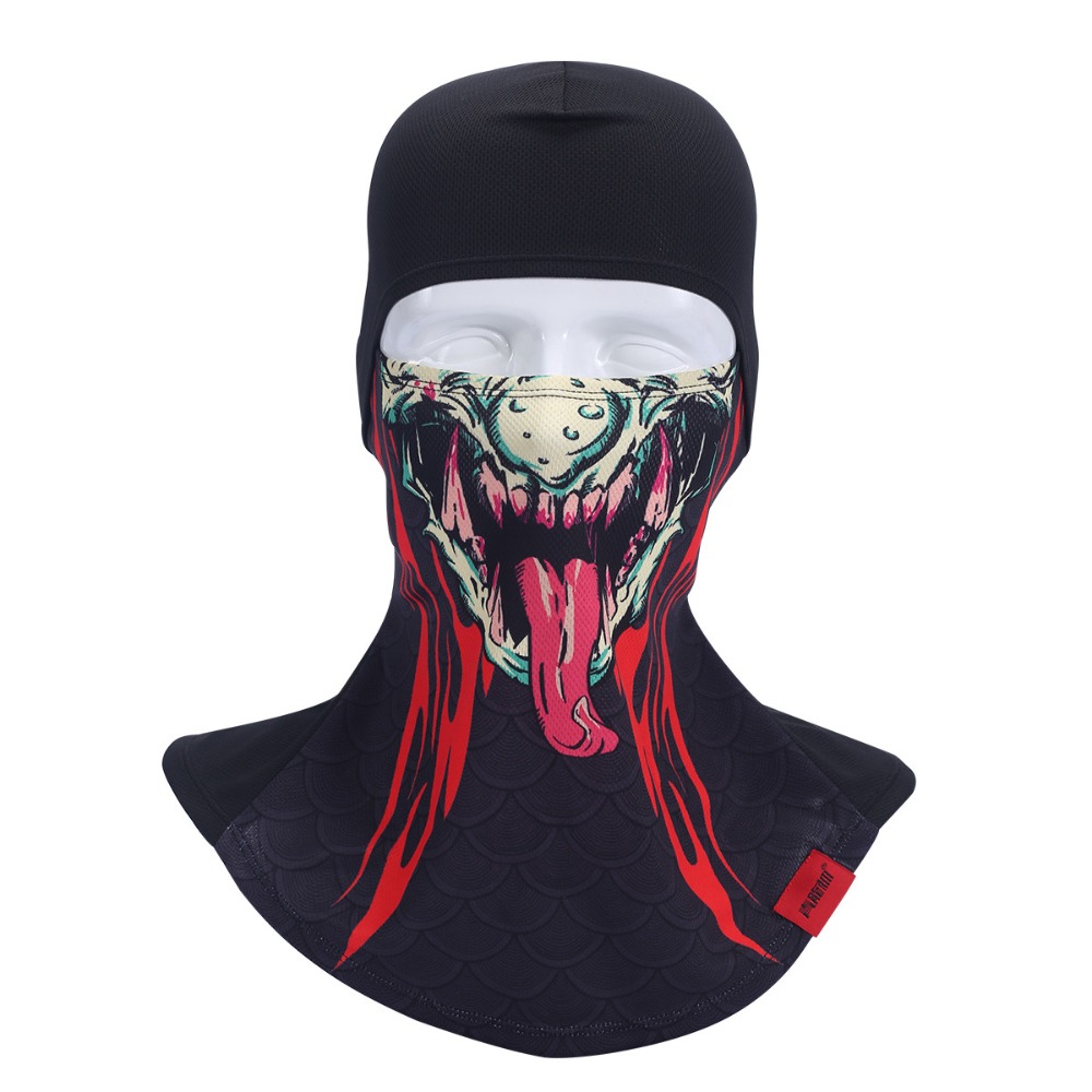 3D Hand Paint Devil Balaclava  - Cosplay Prop Paint ulasan dan harga