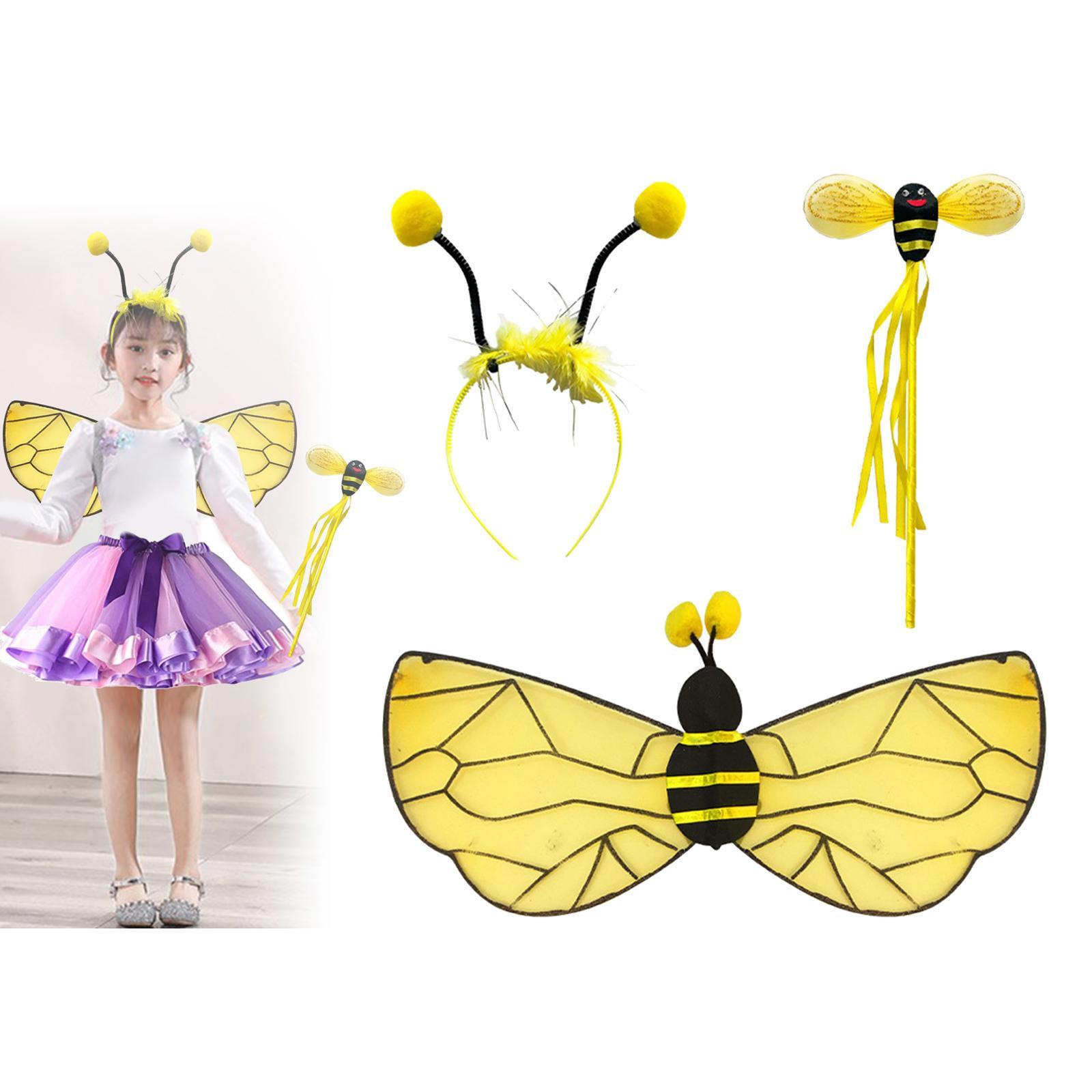 Bee Wing Dress up Easy to Wear - Easy Cosplay Prop ulasan dan harga