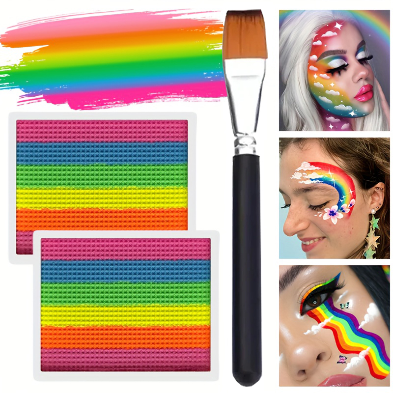 Rainbow Face and Body Paint Se - Body Paint Sfx ulasan dan harga