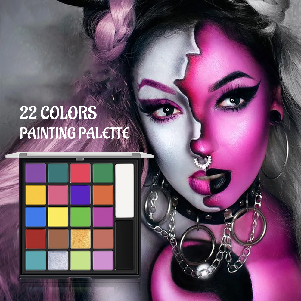 22 Color Face Body Painting Ki - Cosplay Prop Paint ulasan dan harga