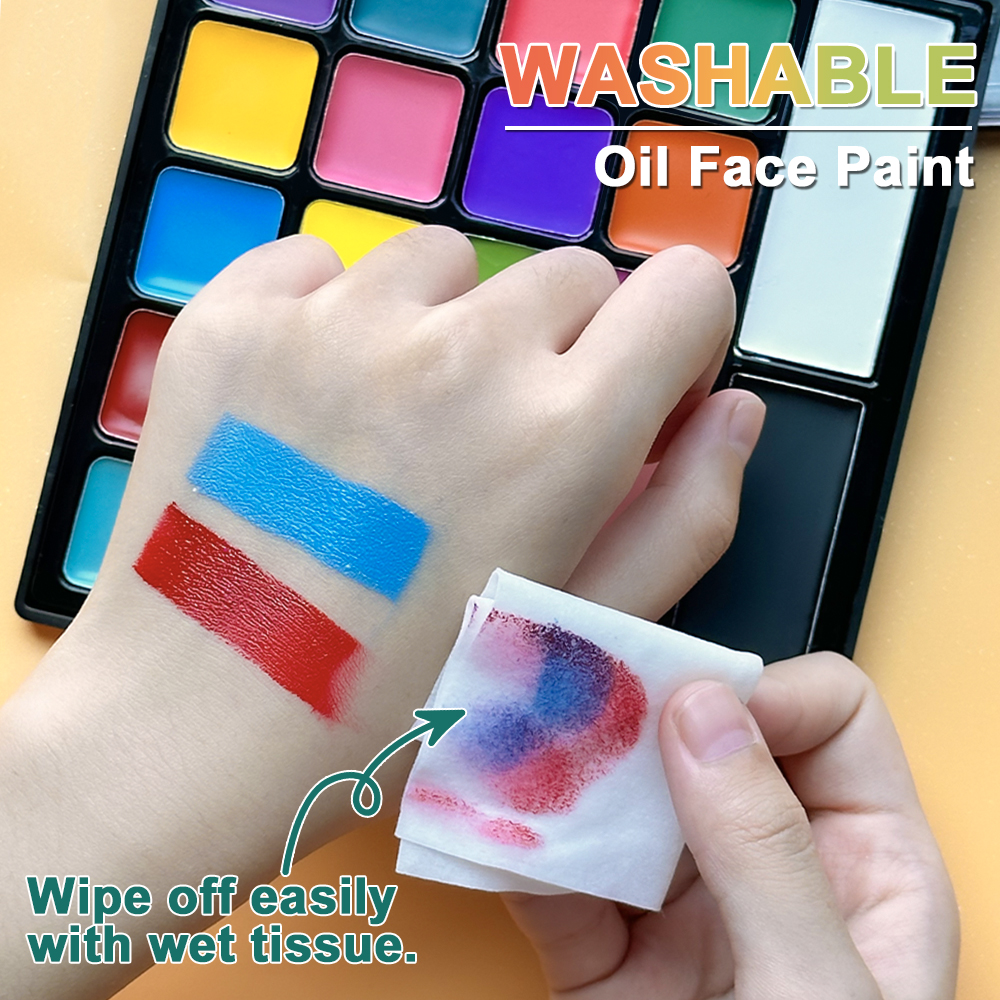 22 Color Face Body Painting Ki - Cosplay Prop Paint ulasan dan harga