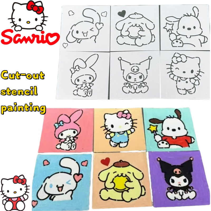 sanrio Hello kitty Kuromi My m - Cosplay Prop Painting ulasan dan harga