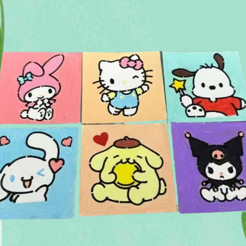 sanrio Hello kitty Kuromi My m - Cosplay Prop Painting ulasan dan harga