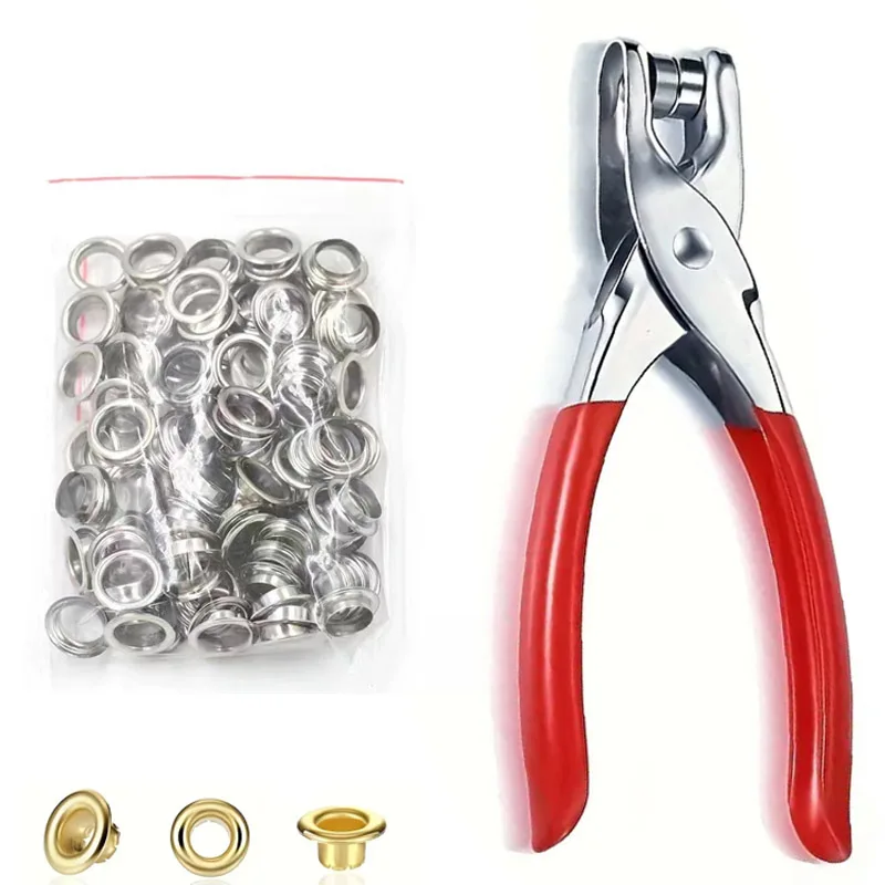 100pcs Prong Rings 4mm Buckle  - Snap Fastener Set ulasan dan harga