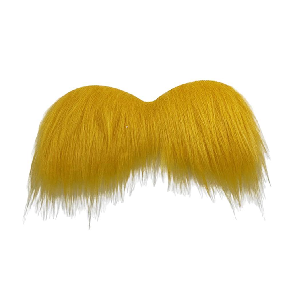 Novelty Stick on Fake Mustache - Cosplay Prop Kit ulasan dan harga