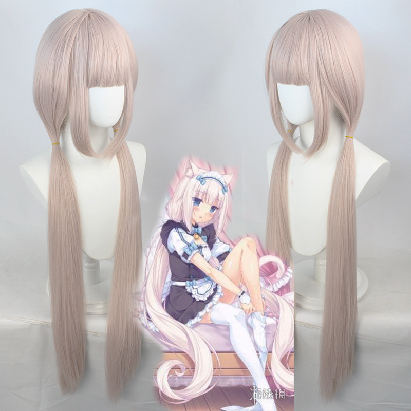 Anime Nekopara Cosplay Wig Van - Wig Fiber Net ulasan dan harga