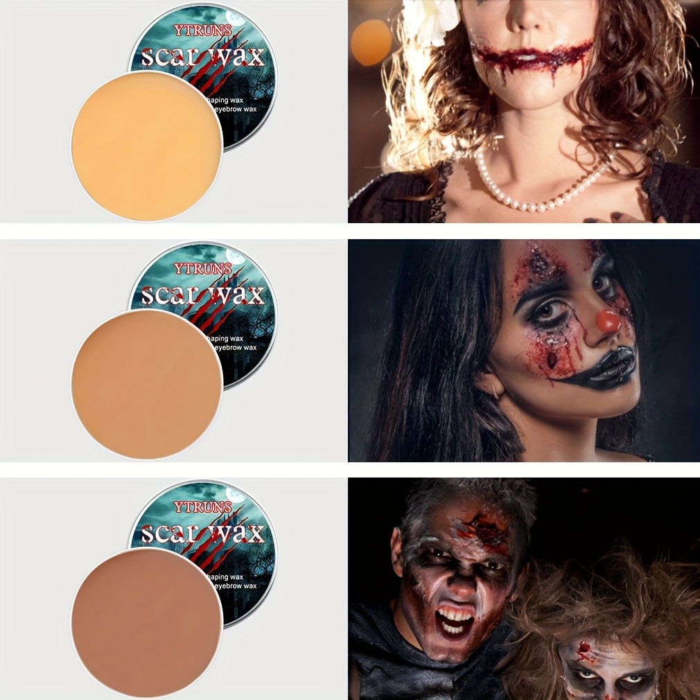 2pcs YTRUNS SFX Scar Makeup Ki - Body Paint Sfx ulasan dan harga