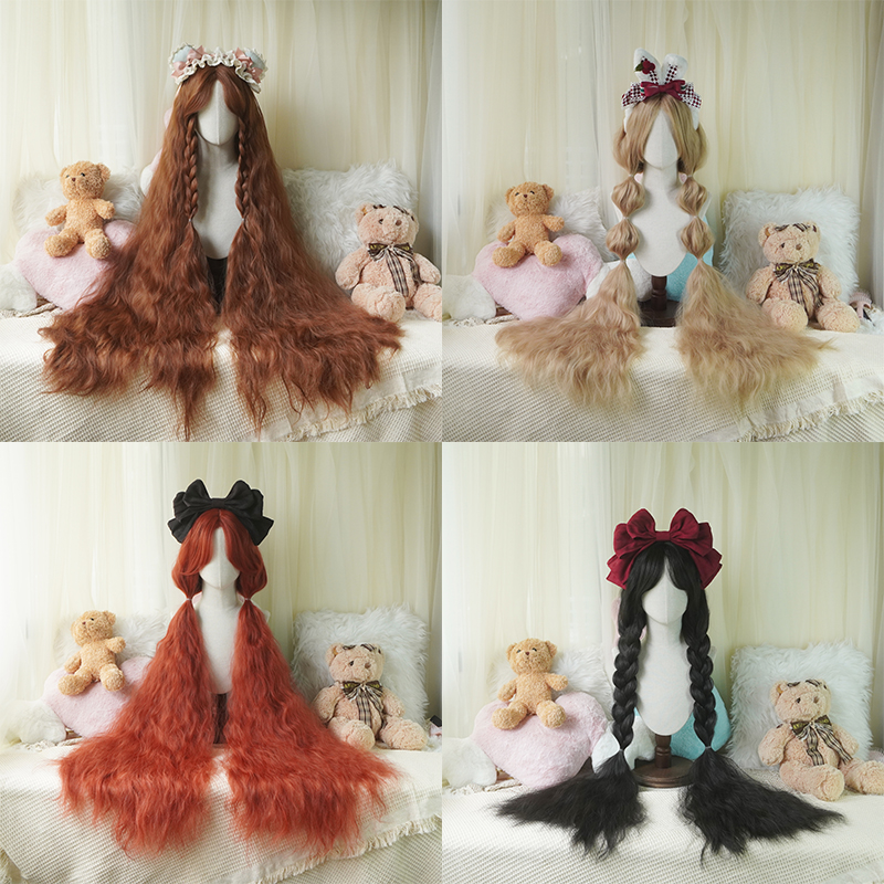 44inch Ultra-Long Rose Net Ani - Wig Fiber Net ulasan dan harga