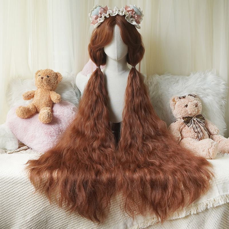 44inch Ultra-Long Rose Net Ani - Wig Fiber Net ulasan dan harga