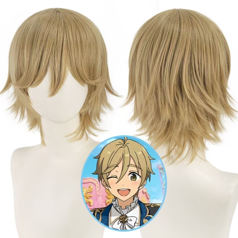 Anime Mashiro Tomoya Cosplay W - Wig Fiber Net ulasan dan harga