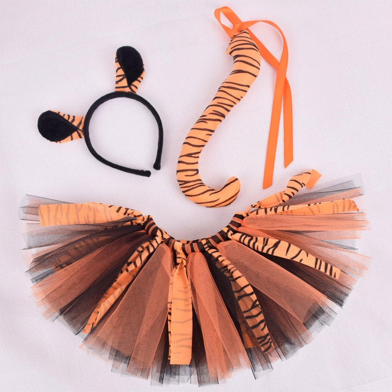 Tiger Costume Set Tiger Ears T - Cosplay Prop Kit ulasan dan harga