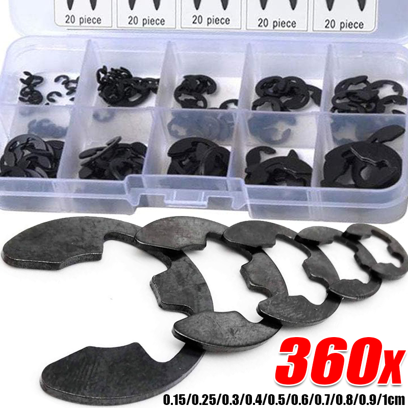 Stainless Steel E-Clips Extern - Snap Fastener Set ulasan dan harga