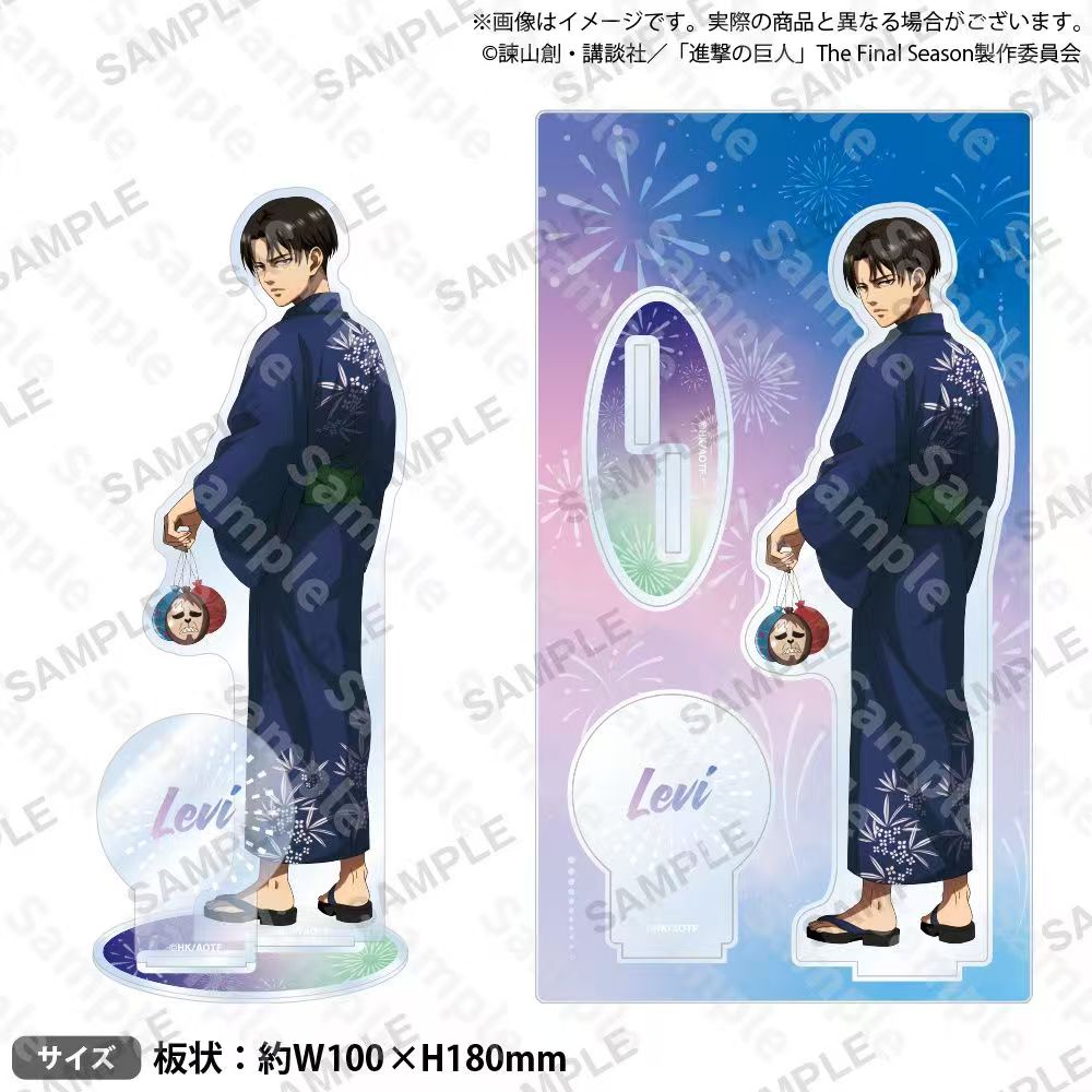 Attacking Giants Levi Figurine - Cosplay Prop ulasan dan harga