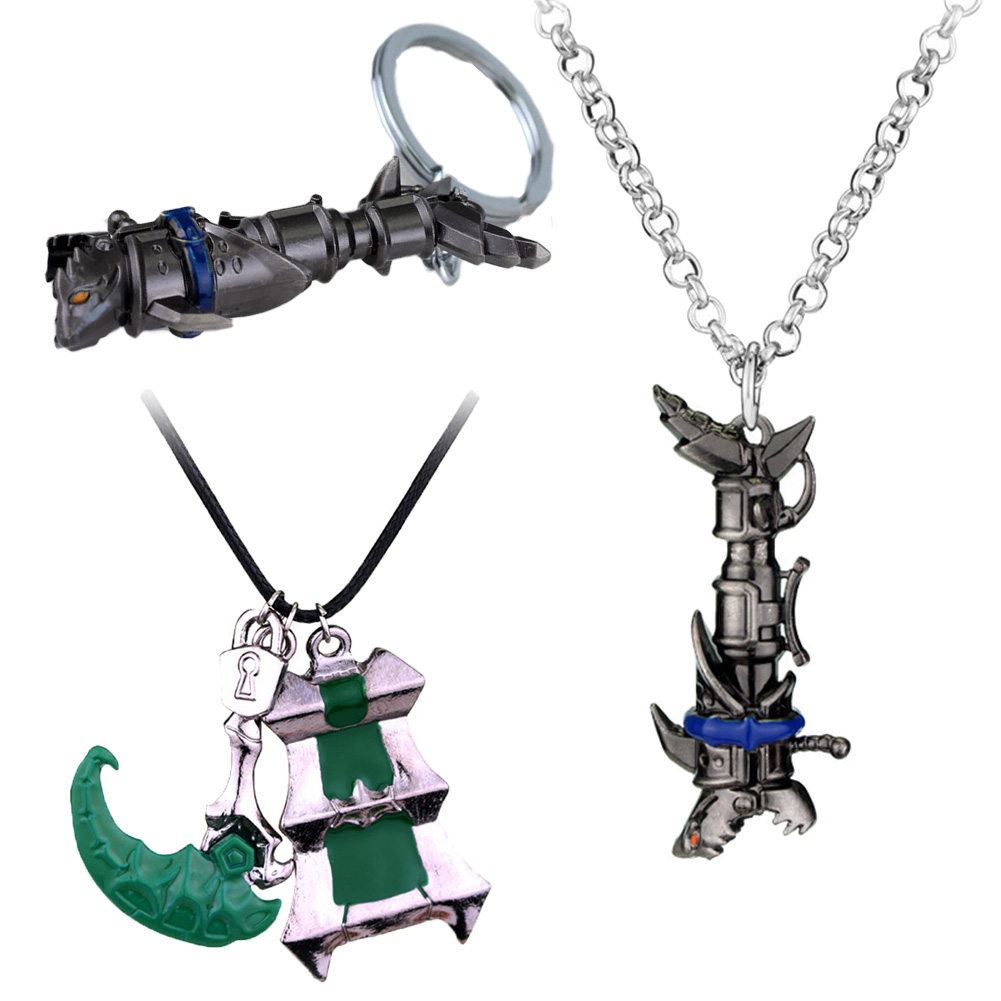 Fantasia Game LoL Arcane Jinx  - Fishbones Cosplay Prop ulasan dan harga