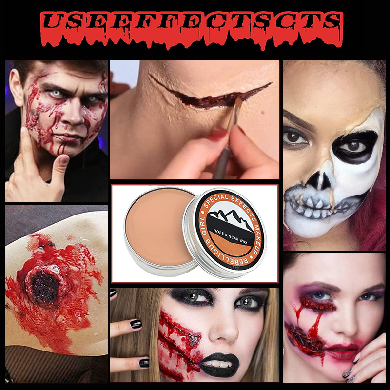 SFX Makeup Kit Scars Wax Hallo - Body Paint Sfx ulasan dan harga