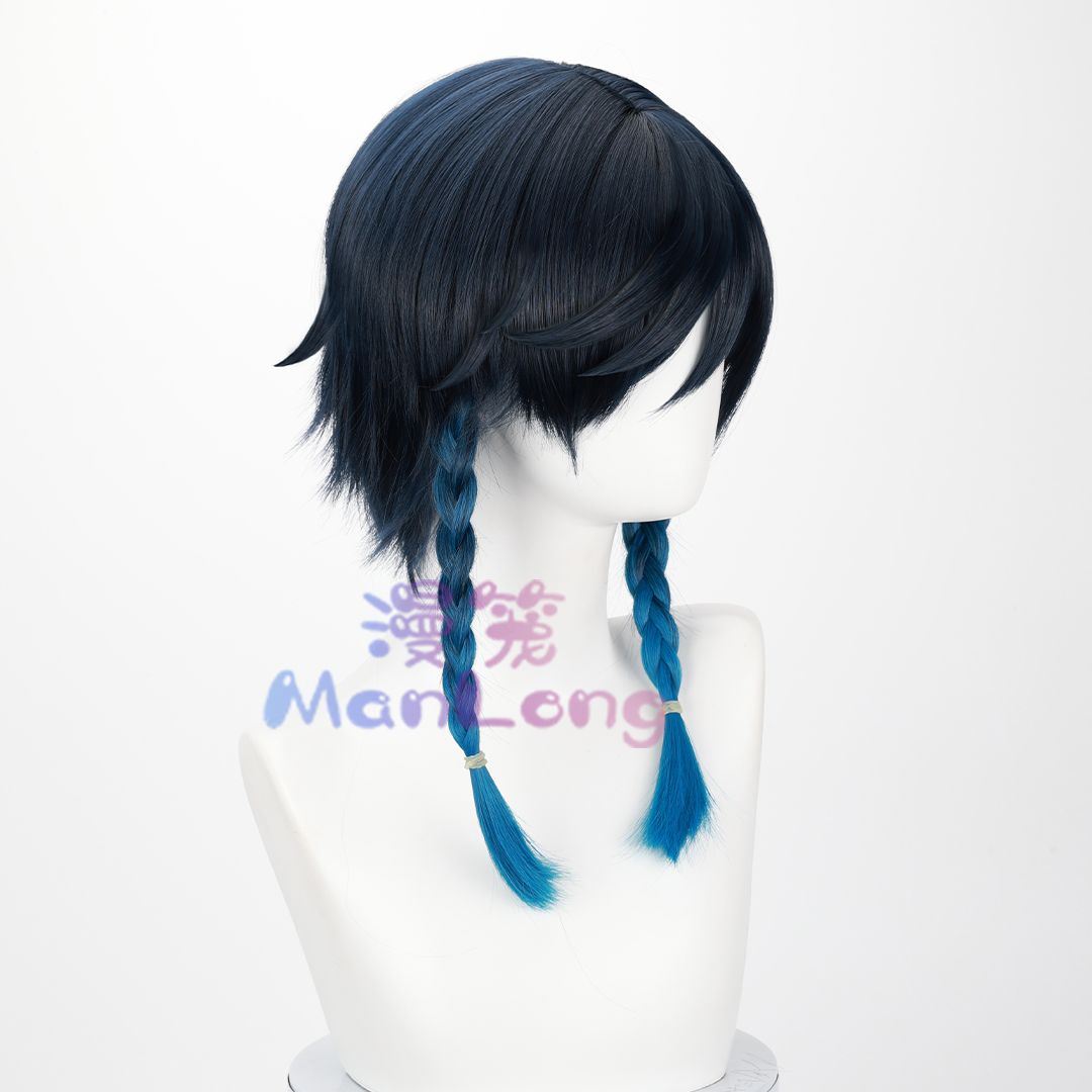 Genshin Impact Venti Cosplay W - Wig Fiber Net ulasan dan harga