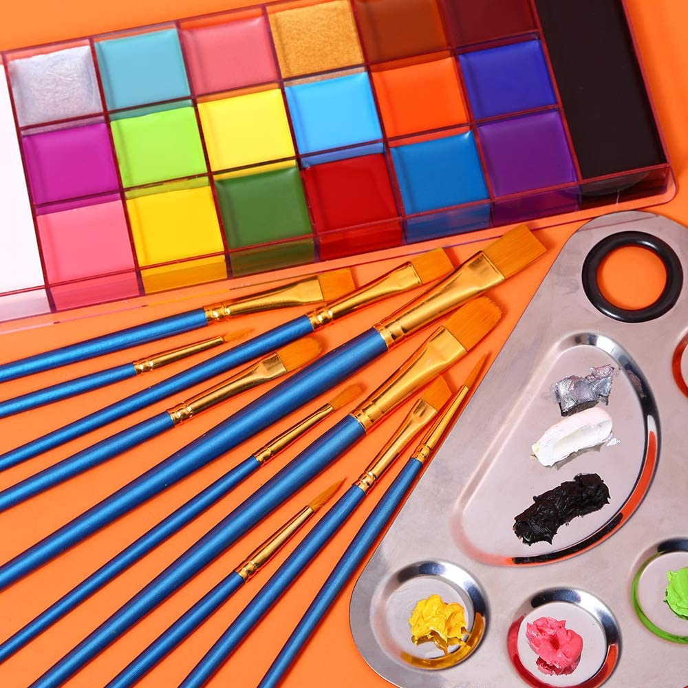 Face & Body Paint Palette,Long - Body Paint Sfx ulasan dan harga