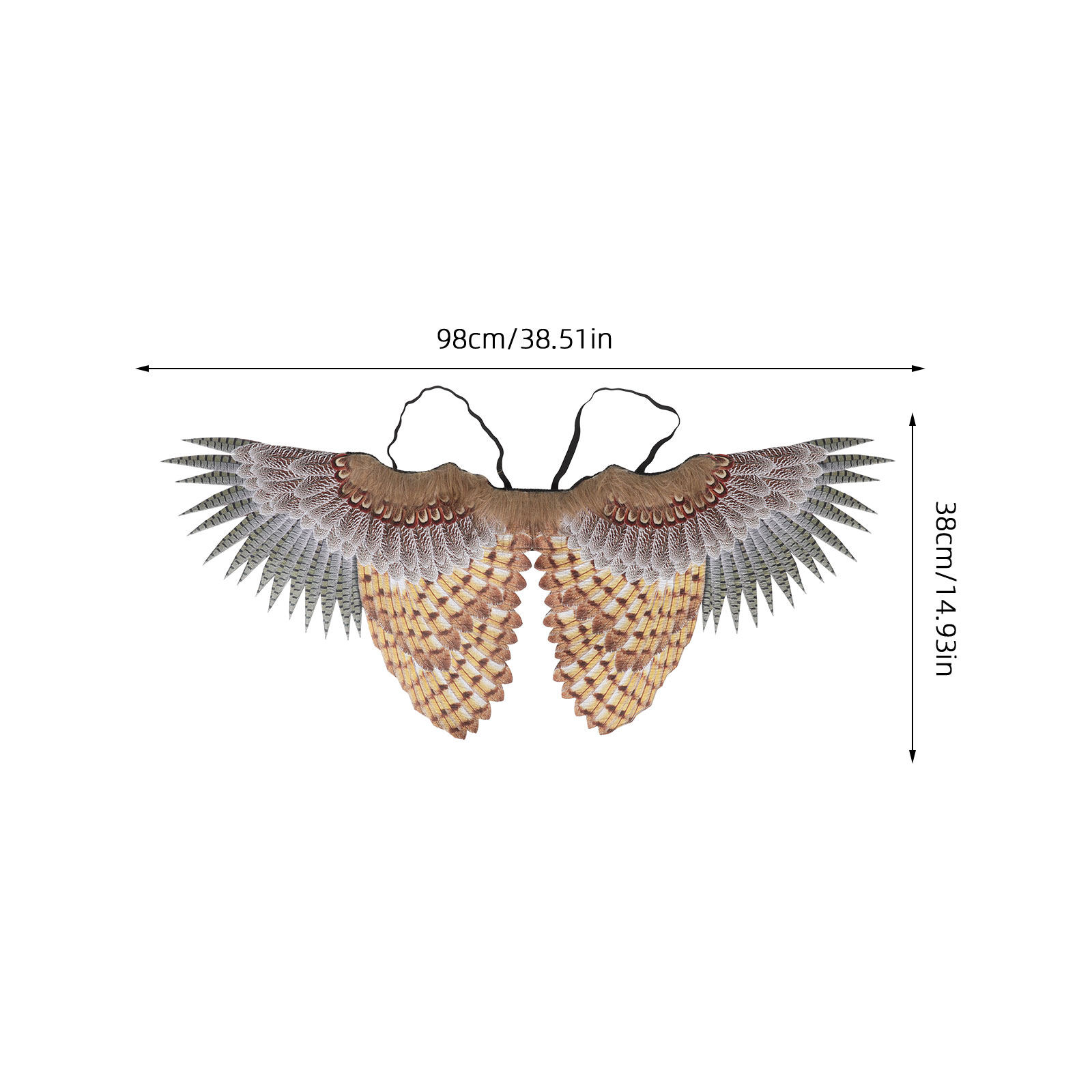 Kids Owl Wings Costume Spark C - Easy Cosplay Prop ulasan dan harga