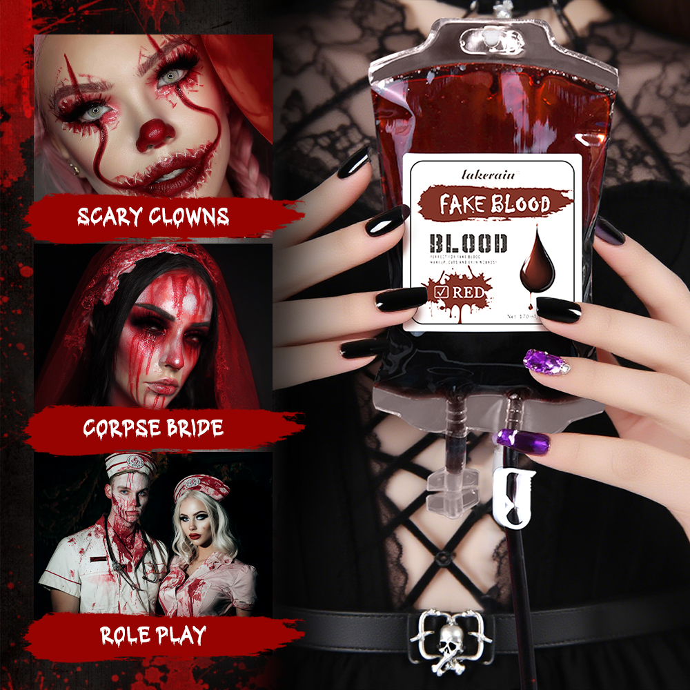 Lakerain Fake Blood 170ML Hall - Cosplay Prop Paint ulasan dan harga