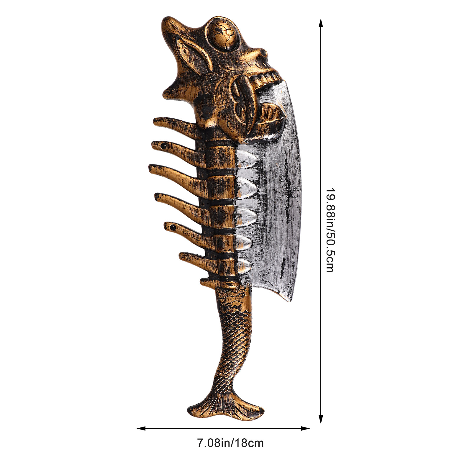 1Pcs Plastic Fishbone Pattern  - Fishbones Cosplay Prop ulasan dan harga