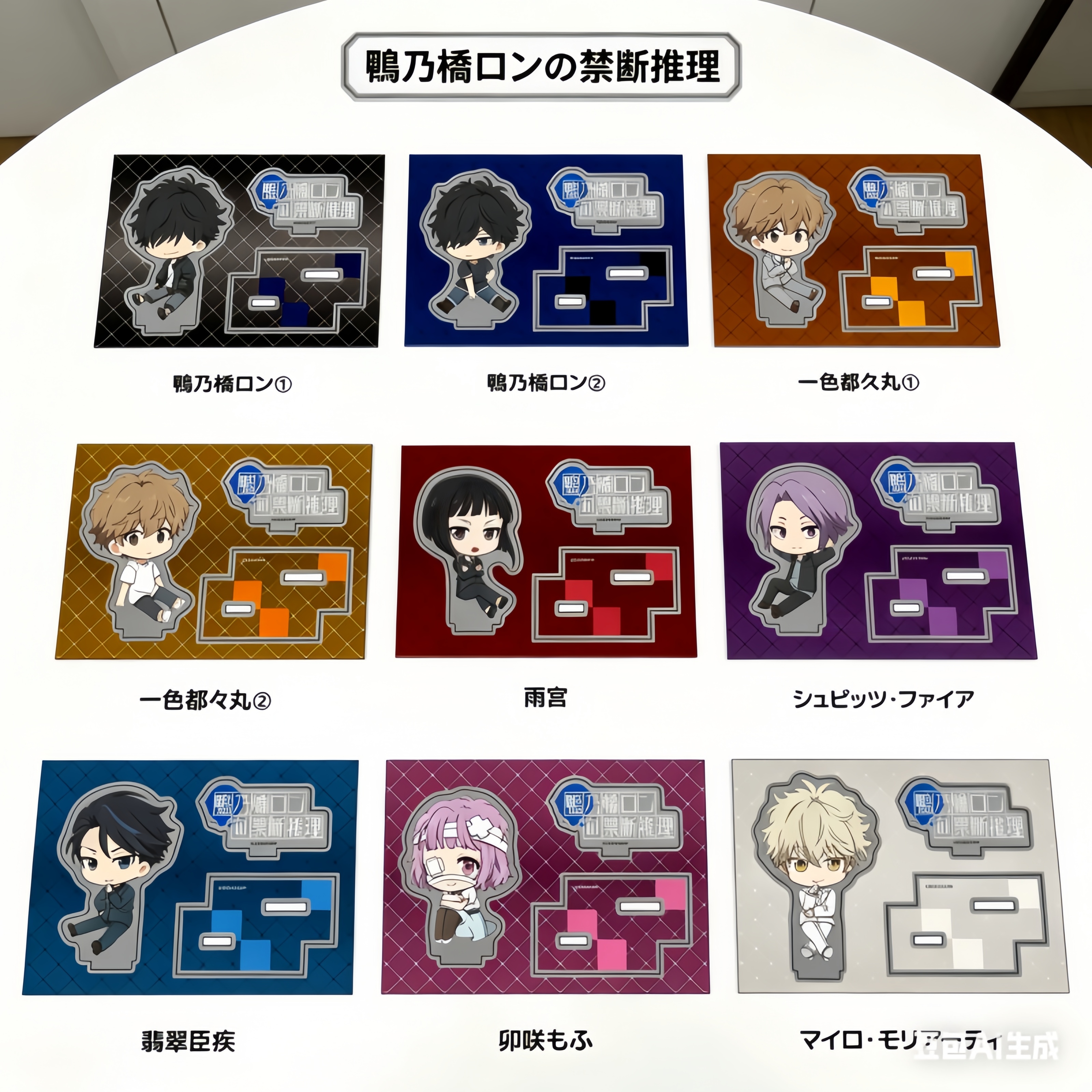Anime Ron Kamonohashi 10cm Acr - Cosplay Prop Painting ulasan dan harga