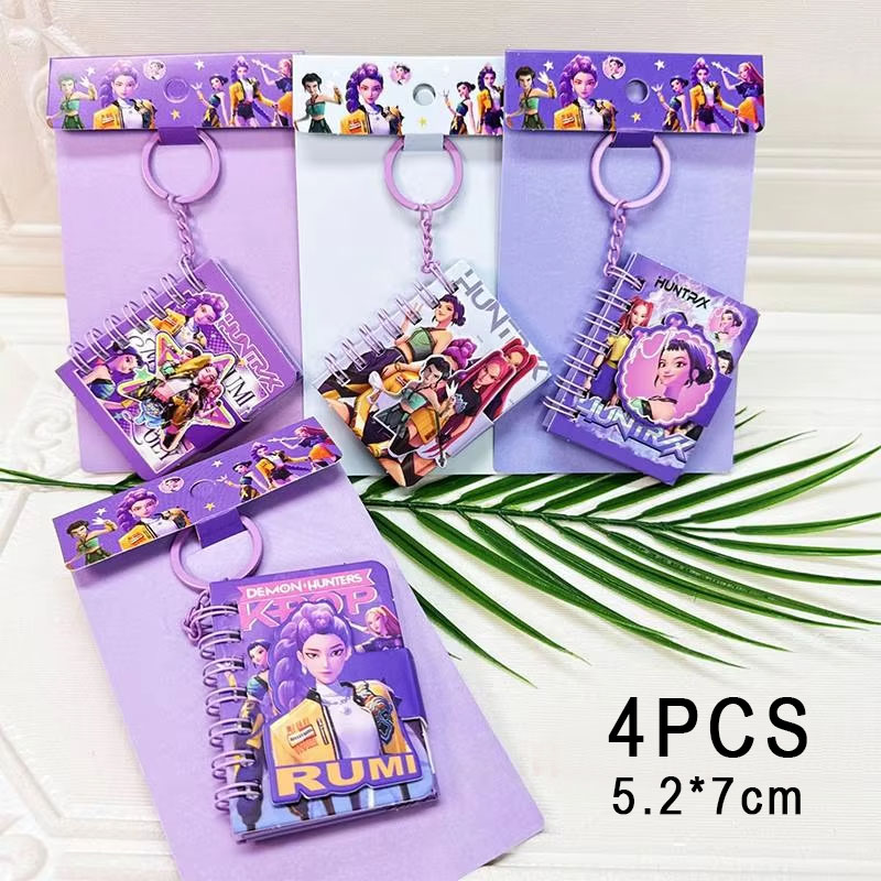 4PCS K-pop Mini Keychain Noteb - Cosplay Prop Book ulasan dan harga