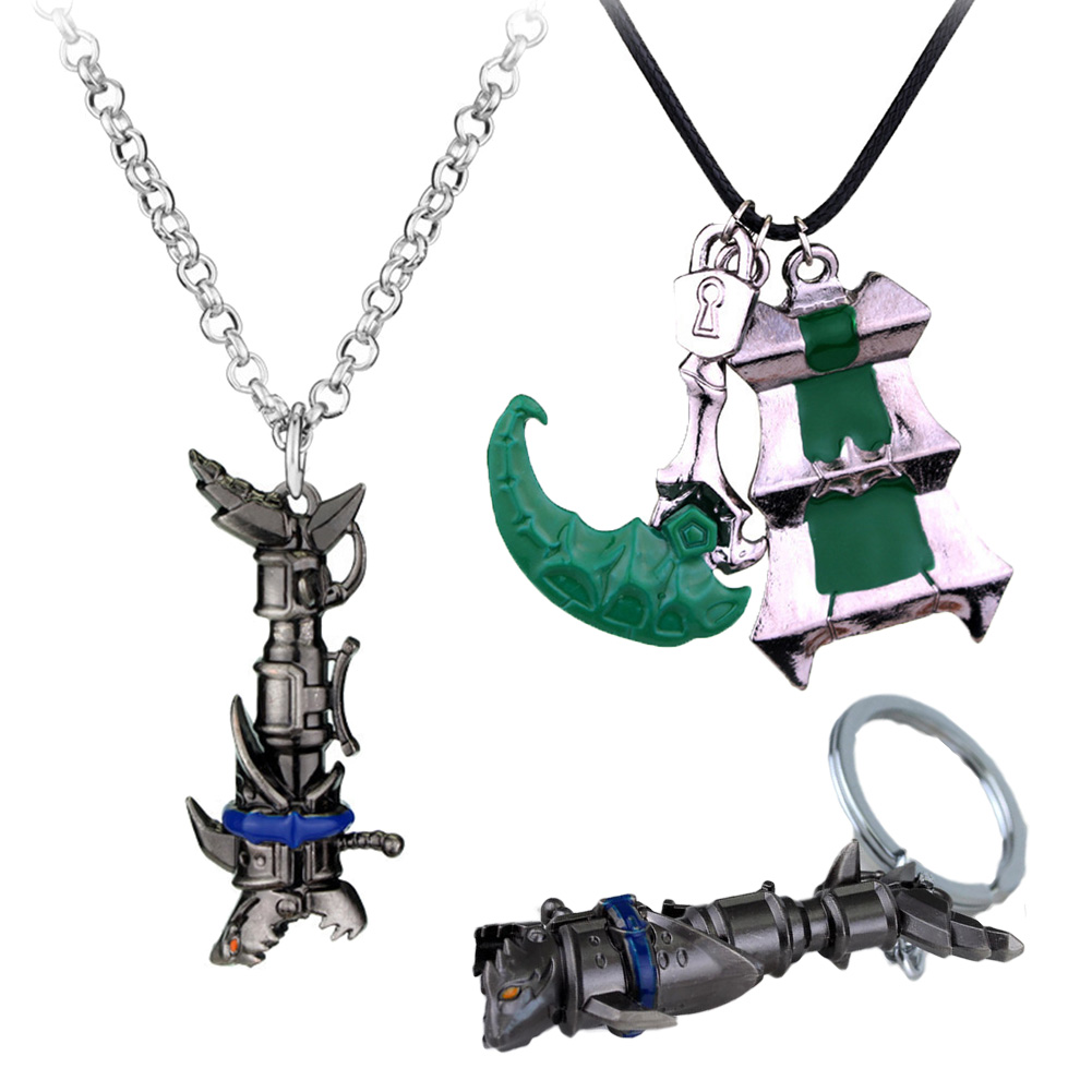 Fancy Dress Game LoL Arcane Ji - Fishbones Cosplay Prop ulasan dan harga