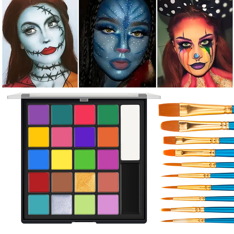Face Paint Body Makeup Hallowe - Body Paint Sfx ulasan dan harga