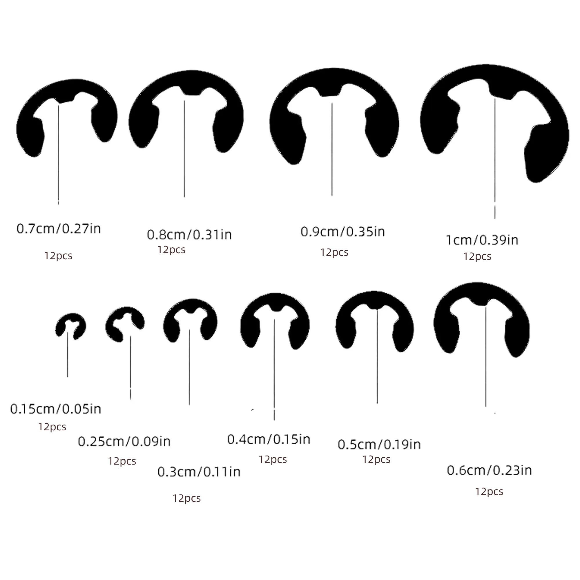 120PCS Black Stainless Steel R - Snap Fastener Set ulasan dan harga