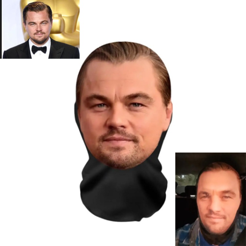 Leonardo DiCaprio 3D Pattern M - Cosplay Prop Patterns ulasan dan harga