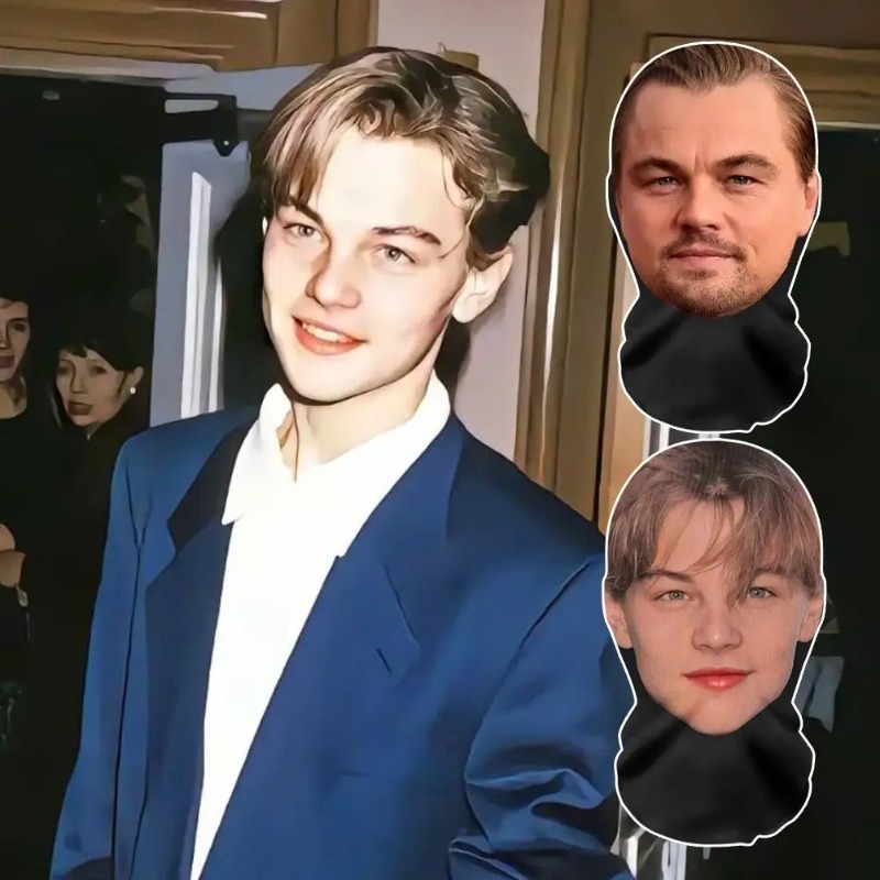 Leonardo DiCaprio 3D Pattern M - Cosplay Prop Patterns ulasan dan harga