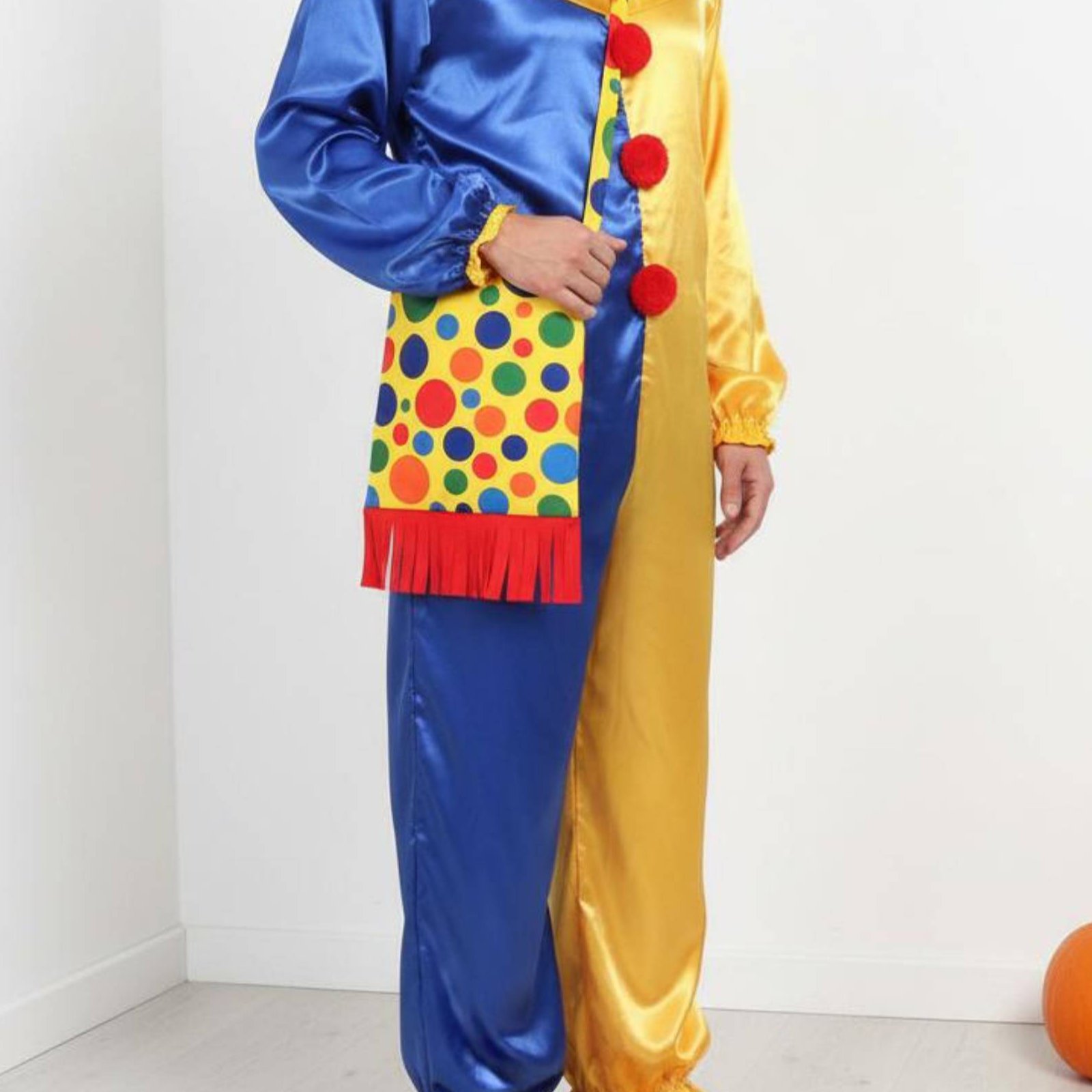 Clown Costume Set Funny Party  - Easy Cosplay Prop ulasan dan harga